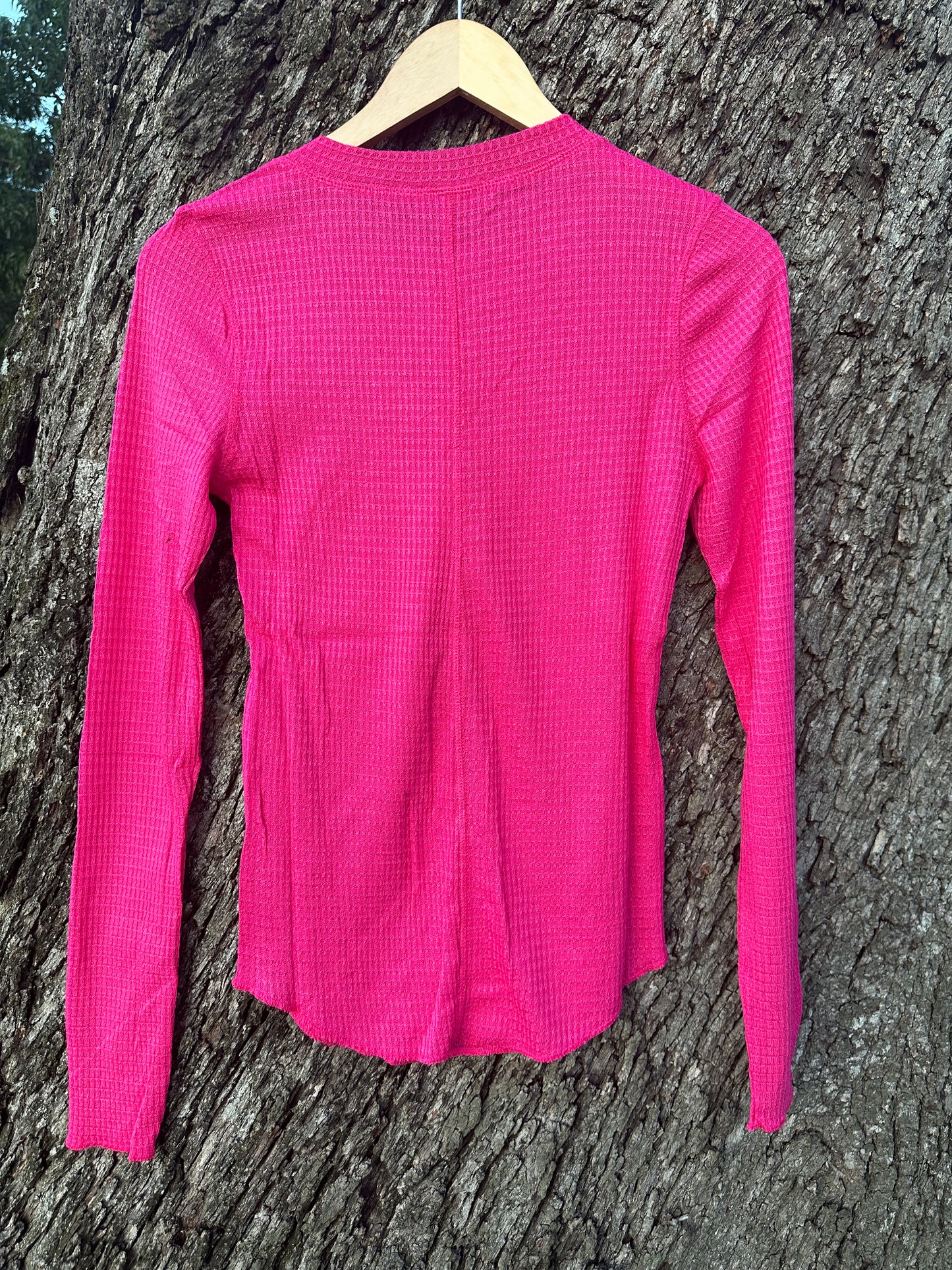 Baby Waffle Snap Button Long-sleeve Shirt