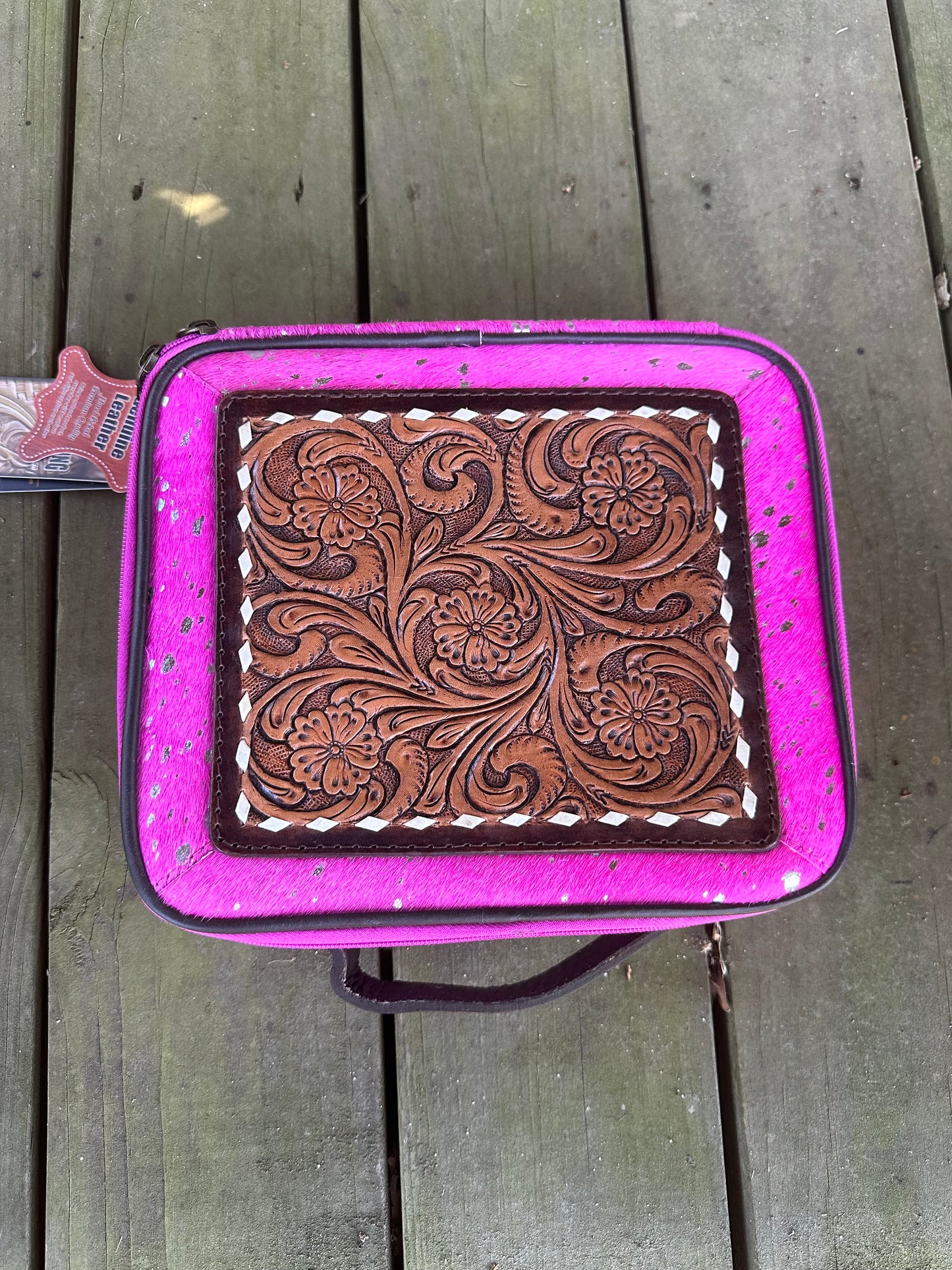 Pink & Silver Jewelry Box