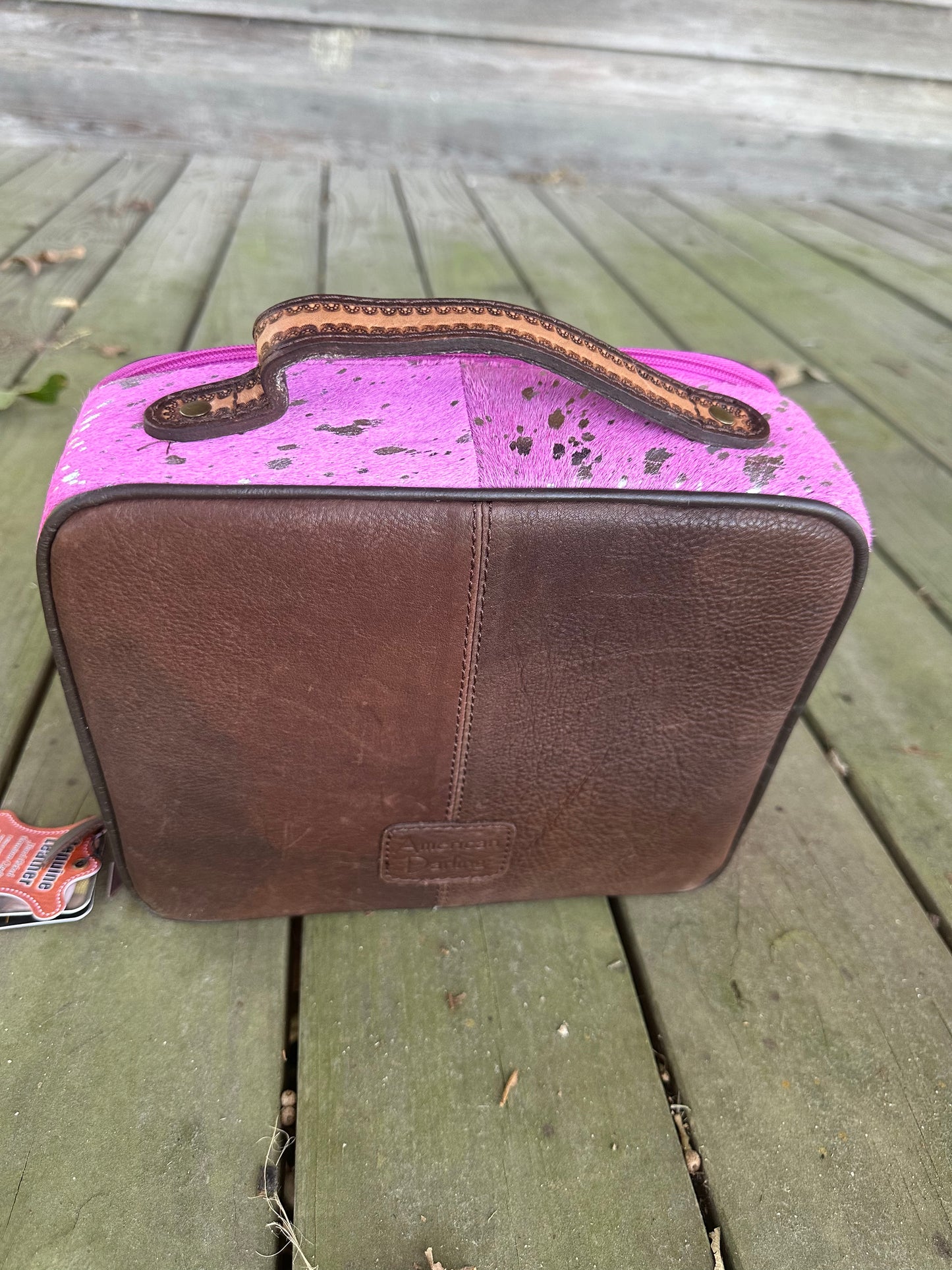 Pink & Silver Jewelry Box