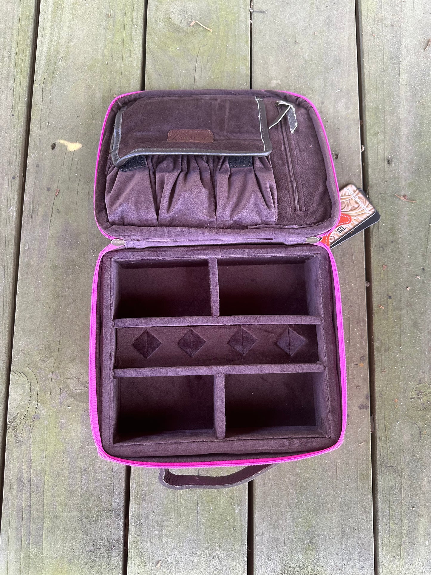 Pink & Silver Jewelry Box