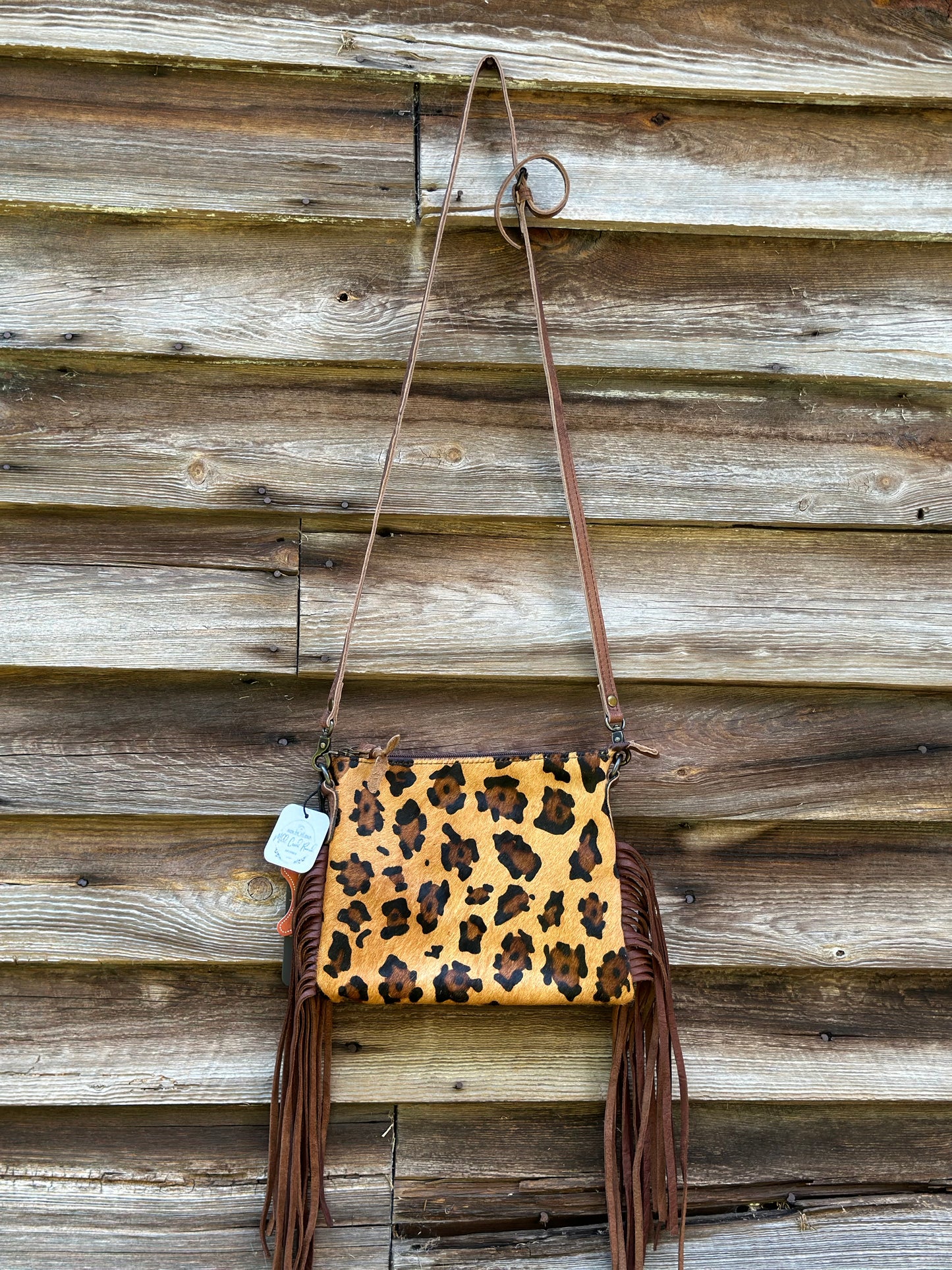 Brown Cheetah Purse