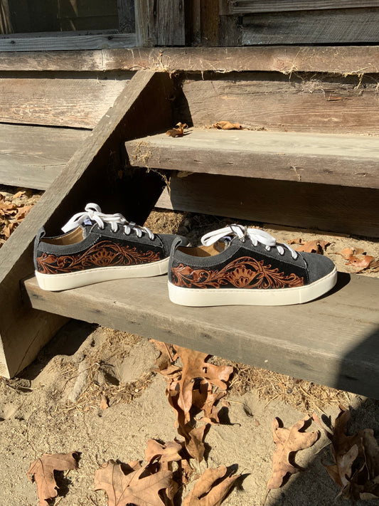 Women Limited Edition Handtooling Sneaker