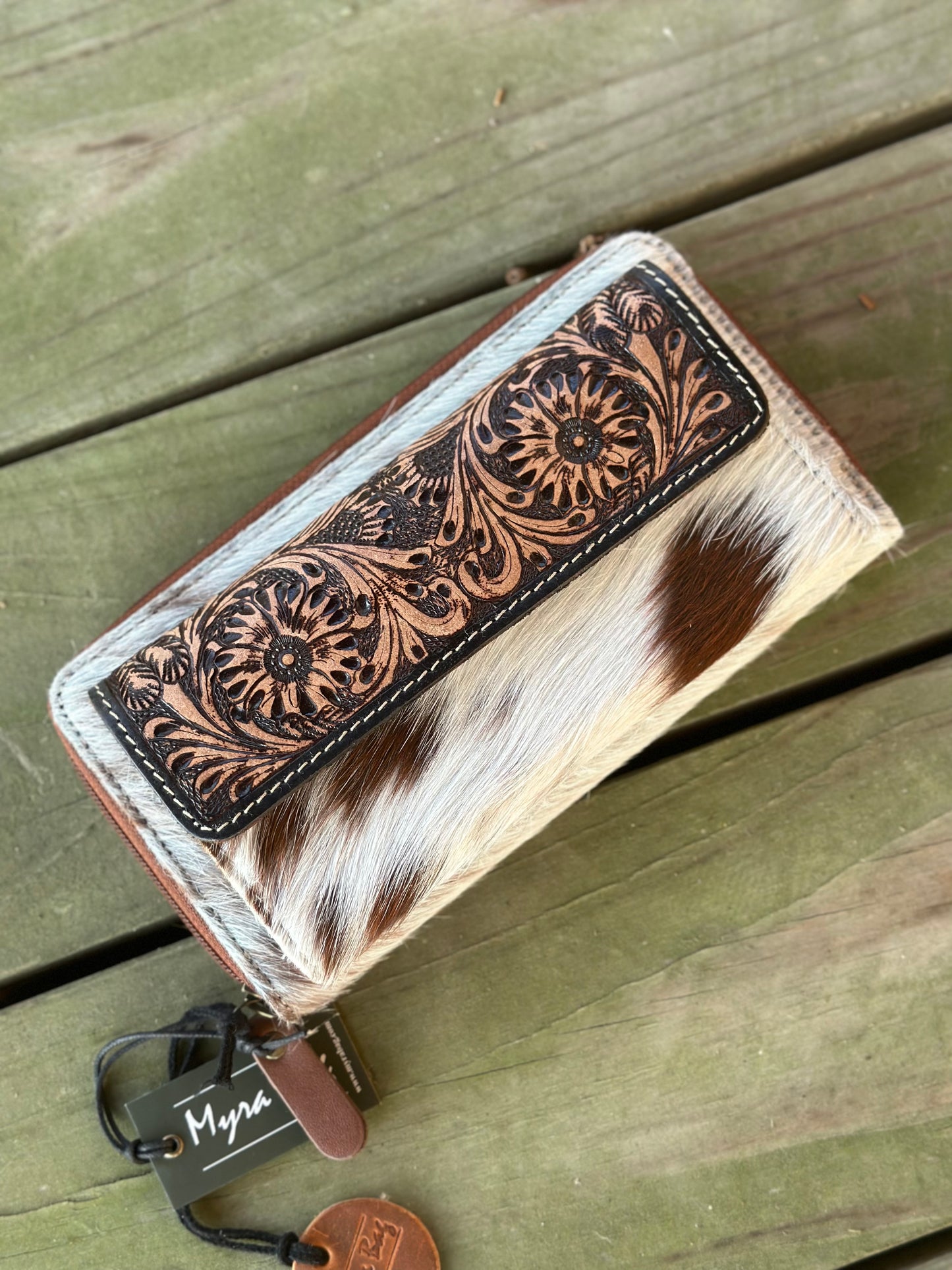 Rio Hand Tooled Wallet 7497