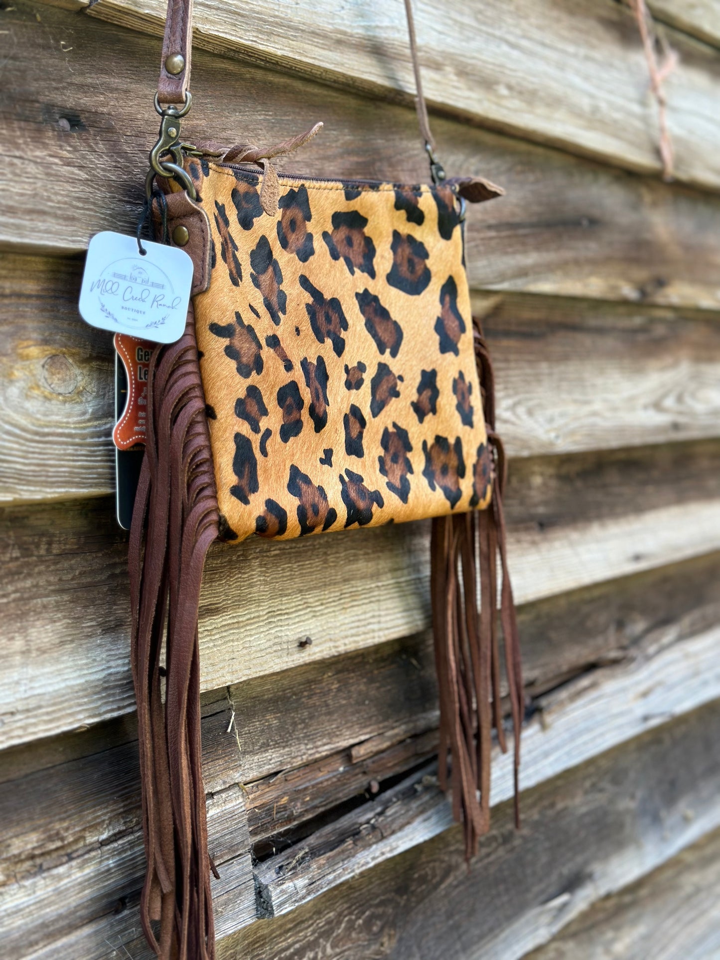 Brown Cheetah Purse