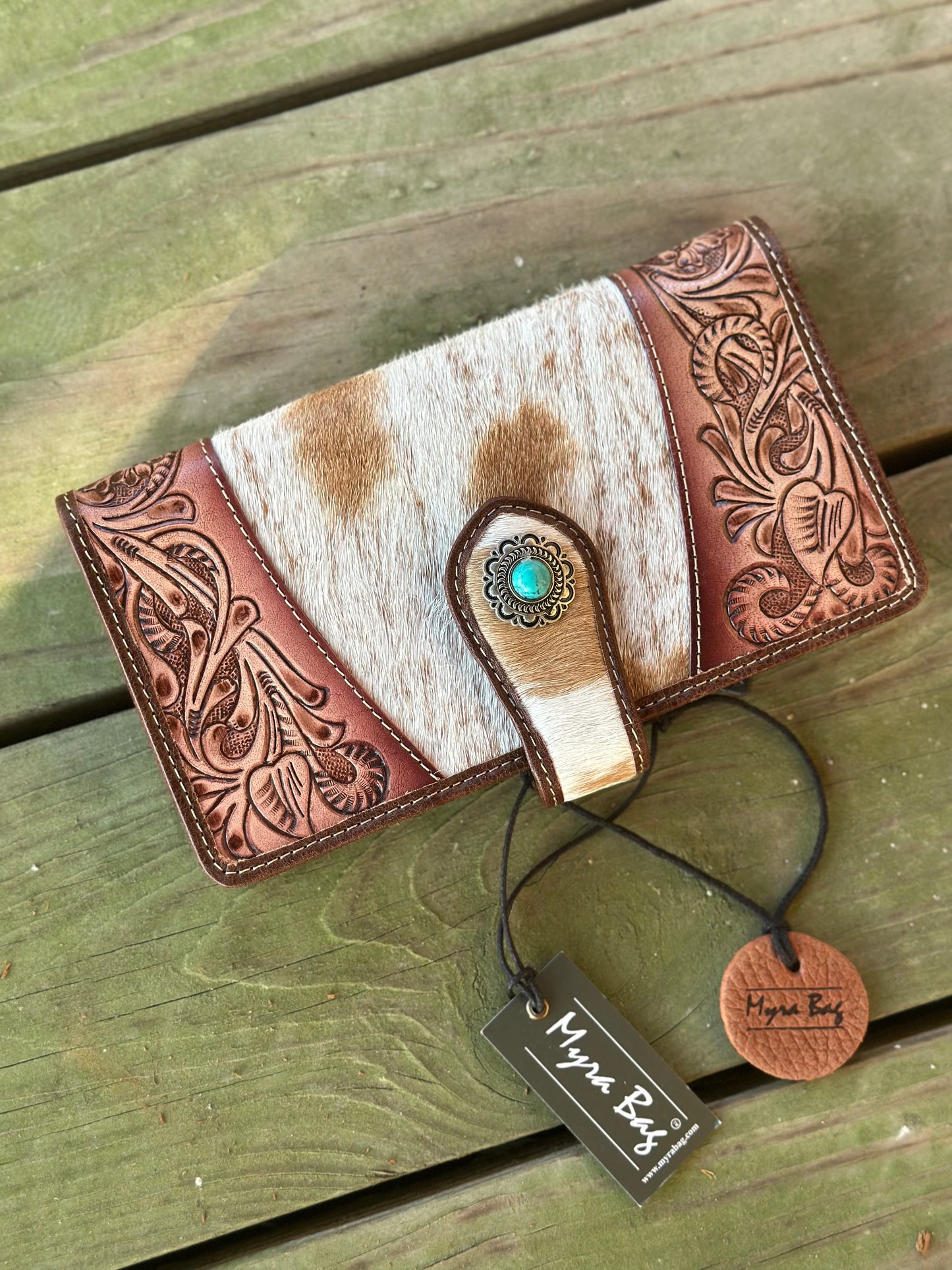 Roscoe Hand Tooled Wallet