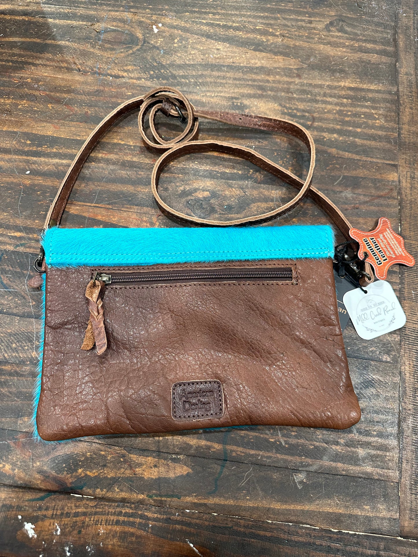 Blue Giddi Up Purse