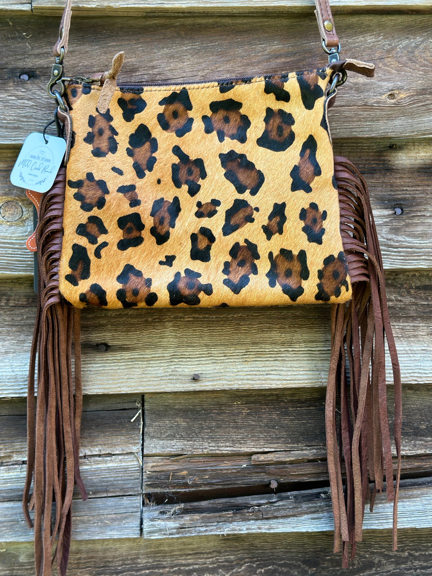 Brown Cheetah Purse