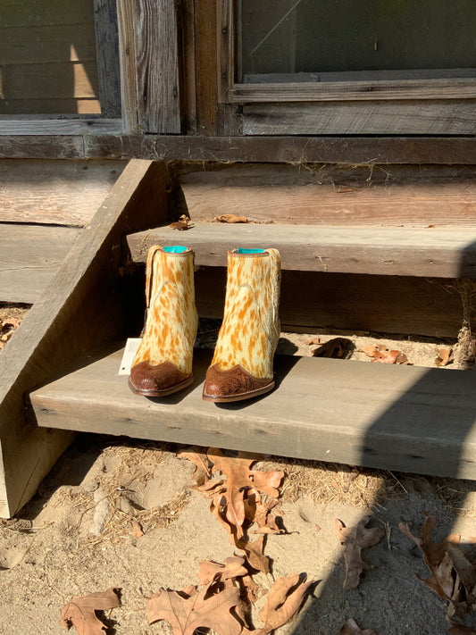 Westro Western Hand Tooled Booties