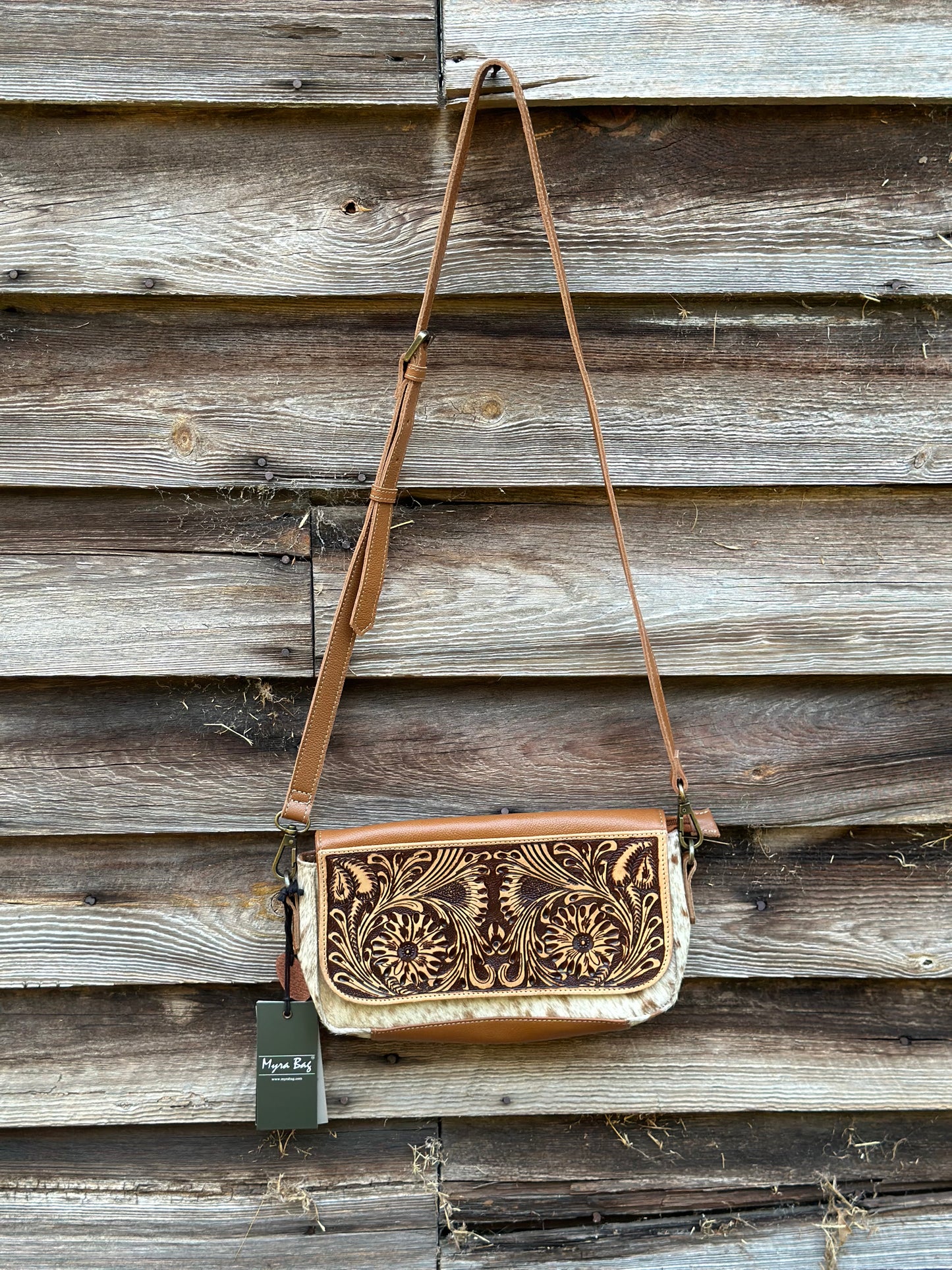 Zealand Hand Tooled Purse