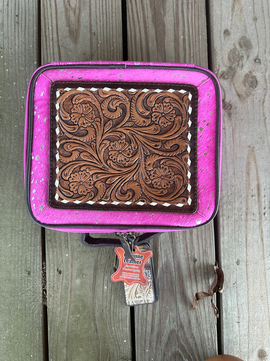 Pink & Silver Jewelry Box