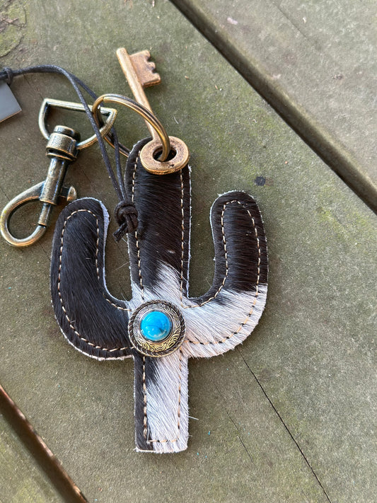 Cactus Keychain