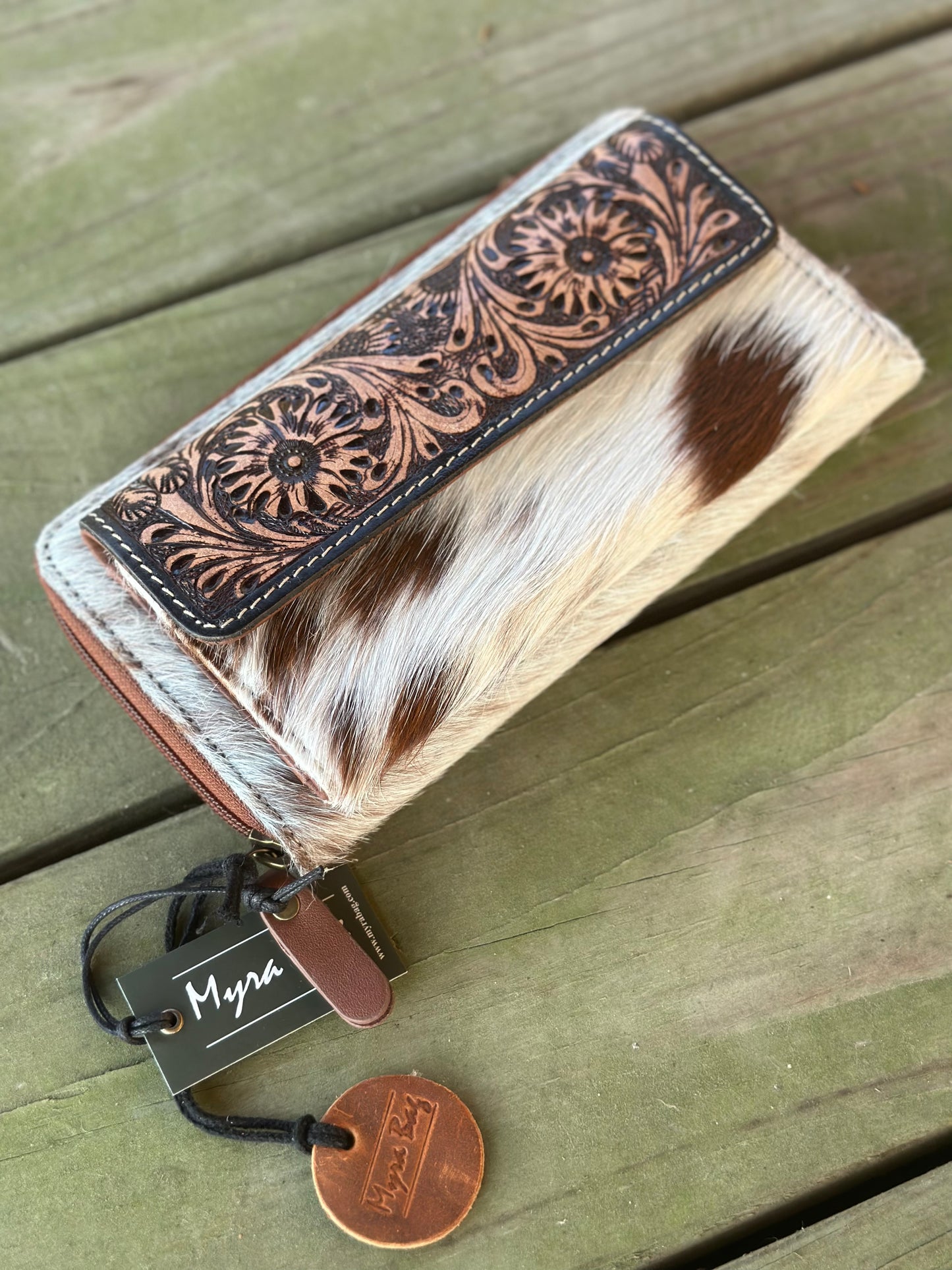 Rio Hand Tooled Wallet 7497