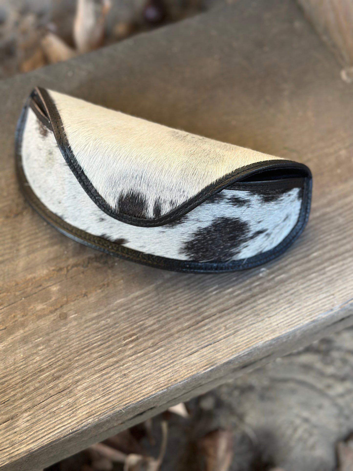 Cow Hide Sunglass Case
