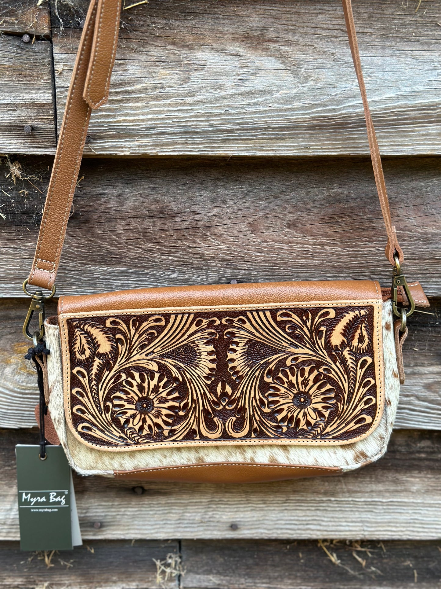 Zealand Hand Tooled Purse