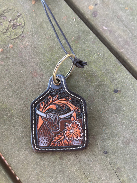 Blazing Blooms Keychain